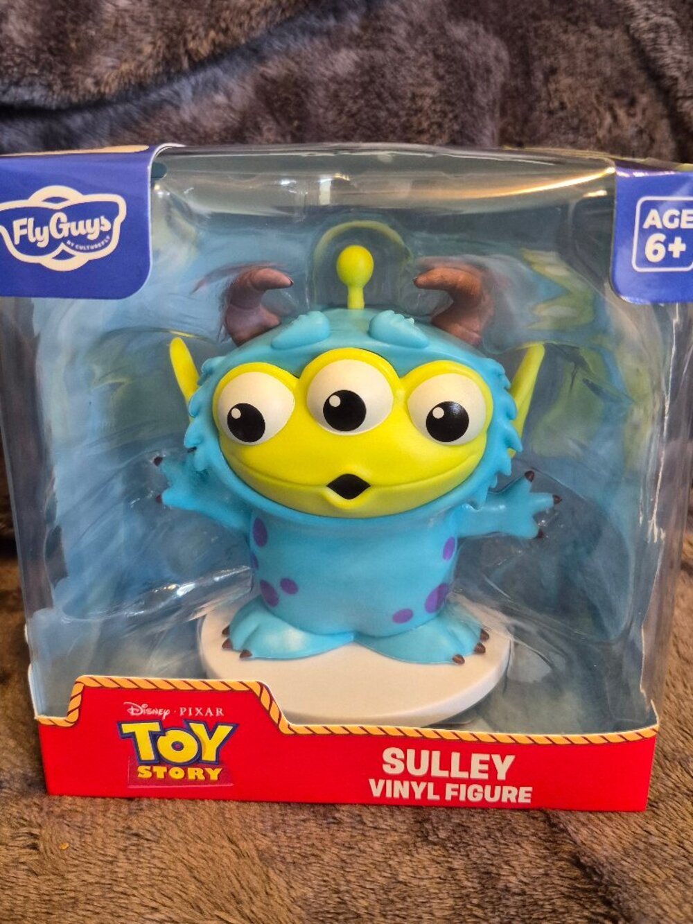 CultureFly Disney Pixar Toy Story Sulley Vinyl Figure 4in Toy Story Monsters Inc